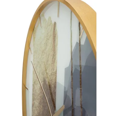 Zegarek GLASS MOTIF 60x5 cm
